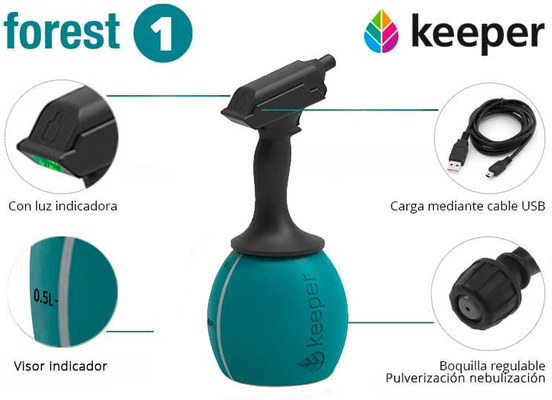 Pulverizador Bateria Keeper Forest 1 Litro